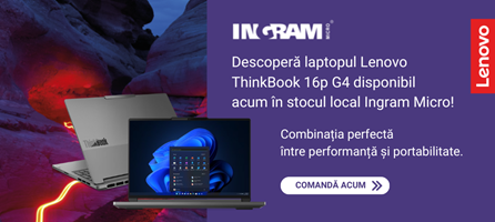 Lenovo ThinkBook 16p G4  - disponibil în stocul local Ingram Micro!